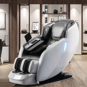 Full Body 4D Zero Gravity Massage Chair PU Leather Infrared Physiotherapy Multi Modes