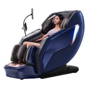 Full Body Air Pressure Dual Core Massage Wireless Charging Massage Chair With Foot Head Massage
