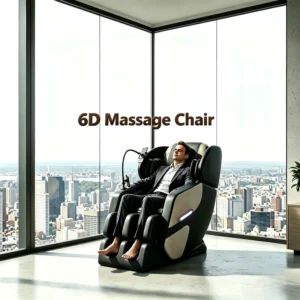 Full Body Air Pressure Zero Gravity Massage Chair Recliner Featuring 6 Massage Nodes For Soothing Relaxation And Muscle Recovery