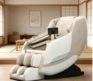 Full Body Airbag Coverage Foot Roller Massage and USB Charging Massage Chair Suitable for Office Workers