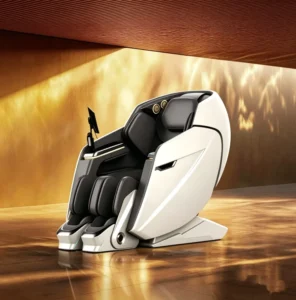 Full Body Airbag Massage Chair 4D Manipulator Zero Gravity Multi gear Force Adjustment Squeeze Knead Constant Temperature Heat