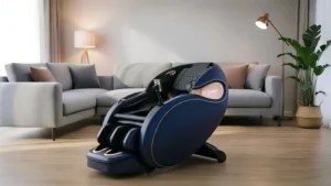 Full Body Airbag Rocking Massage Chair Equipped Foot Roller Massage and Flexible SL Rail