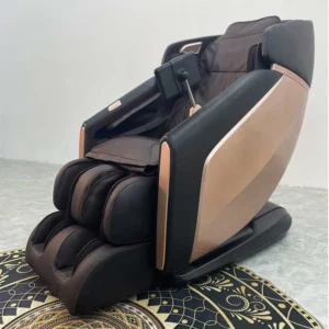 Full Body Airbags Deluxe Smart Ai Speaker Electric Home Recliner Ai Shiatsu Massage Chair Portable 4D Zero Gravity Foot Roll