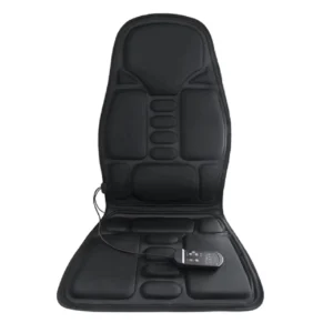 Full Body Back Neck Waist Infrared Therapy Heated Massage Electric Vibrator Cushion Seat Car Home Office Massage Chair