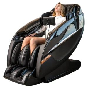 Full Body Back Shoulder 4D Commercial Excellence Vibration Rolling Massage Chair in USA