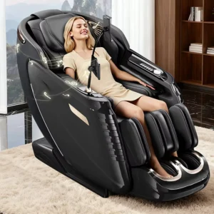 Full Body Care Massage Chair Heat Therapy Rolling Shiatsu Massage Equipment for Muscle Recovery and Body Comfort