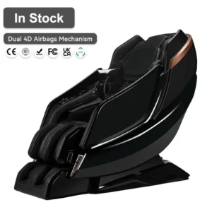 Full Body Dual Core Hot Roller Massage Chair 4D