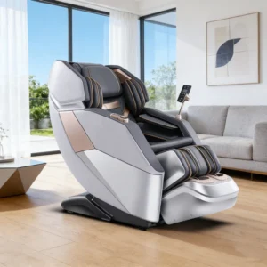 Full Body Dual Core SL Track Electric Smart Voice Control Foot Roller Zero Gravity Body Heat Multi Modes Massage Chair