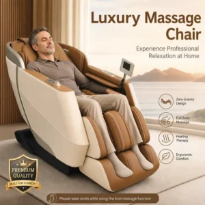 Full Body Electric Massage 3D 4D Home Use Luxury Zero Gravity Remote Control Roller SL Track Massage Chair