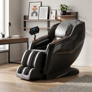 Full Body Electric Massage Chair Heat Therapy Zero Gravity Heat Back Neck Waist Fatigue Relief Air Compression Massage Chair