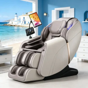 Full Body Electric Massage Chair with Phone and Tablet Holder