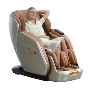 Full Body Kneading Airbag Massage Chair Zero Gravity OEM Premium Zero Gravity Recliner SL Track Heating Pads Massage Chair