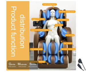 Full Body Kneading Massage Chair with Heat Acupuncture