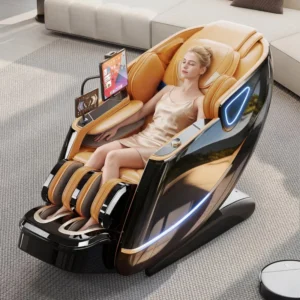 Full Body Massage Chair Luxury 4D Zero Gravity Recliner with Heating and Foot Massage