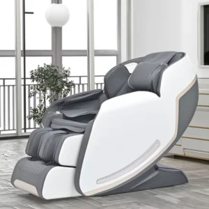Full Body Massage Chair Zero Gravity Electric Recliner Foot Hand Rollers 4D Manipulator Bluetooth Intelligent Voice Control Home