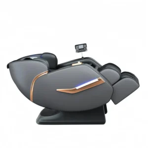 Full Body Massage Chair with Straight Track Walking Kneading Tapping for Neck Shoulder Back Leg Foot Relaxation