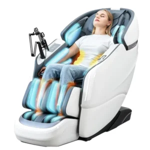 Full Body Massage Chair with Thai Stretch Zero Gravity Luxury 3D Modern Shiatsu Adjustable Massage Chair