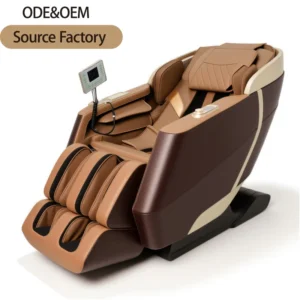 Full Body Massage Home Thai Stretch Shiatsu Massage Shoulder Waist Zero Gravity Luxury PU Leather Massage Chair