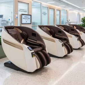 Full Body Massage Train Station Card Reader App Based Coin Operated Massage Chair Vending with Free App System Control Sy 15