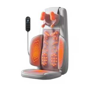 Full Body Shiatsu Massage Cushion Chair Airbag Vibration Kneading Hot Compress Foldable Lambor Waist Cushion for Car