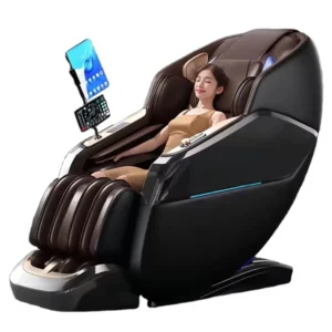 Full Body Stretch Zero Gravity SL Track Massage Chair Health Detection Voice Control Bluetooth Automatic Recliner Massage Chair