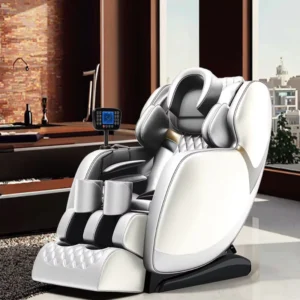 Full Body Therapy Electric 3D 4D Shiatsu SL Track Zero Gravity Foot Spa & Massage Chair with 1 Year Warranty 110 240V