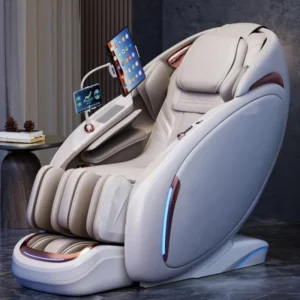 Full Body Zero Gravity 4D Electric Control Massage Recliner SL Track Yoga Stretching Luxury Message Chair