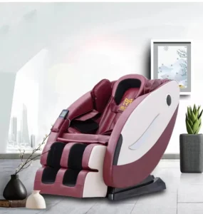Full Body Zero Gravity Heating Electric Massage Chair Movable Body Care with Music for Home Relaxation and Body Scan