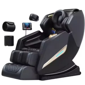 Full Body Zero Gravity Massage Chair Power Lift Recliner Heat Musical Functions Smart Multifunctional Design for Beauty Salon
