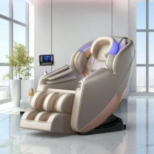 Full Body Zero Gravity Shiatsu Massage Chair 8d with Built-in Heat and Air Massage System