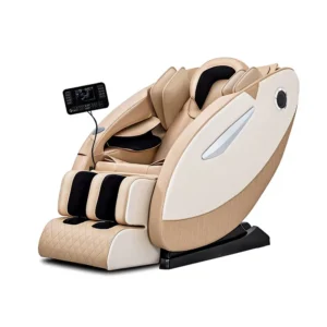 Full-body Automatic Massage Chair Home Use Electric Zero gravity Space Capsule Design PU Leather App Controlled Touchscreen