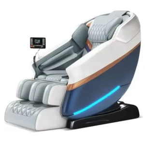 Fully Automatic Smart LCD Screen Luxury Sofa Massage Chair for Waist Neck Leg Space Saving Capsule Design Foldable for Home Use