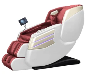 Fully Automatic Zero Gravity Electric Leather Smart Body Massage Chair with Heat Therapy and 12 Month Warranty