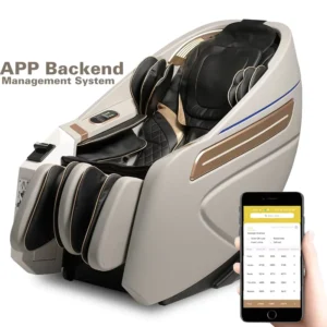 GUOHENG Business Coin Bill Operated Commercial 4D Zero Gravity Full Body Vending Massage Chair With Credit Card Machine