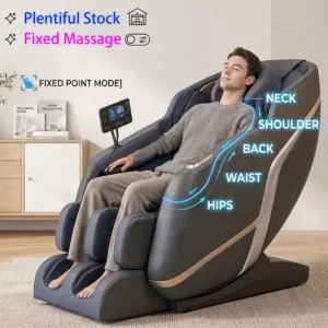 GUOHENG Leather Shiatsu Recliner Massager Chair Electric Luxury 8d zero Gravity Full Body Massage Chair