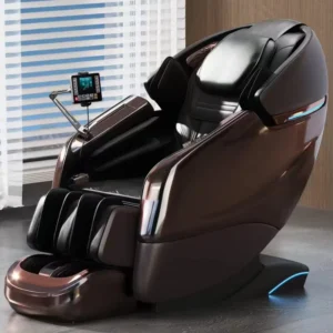 GUOHENG Luxury Zero Gravity SL Track AI Massage Armchair Electric Recliner Full Body Massage Chair 3D Low Back Stretch