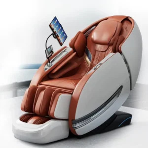 GUOHENG Modern Air Pressure Zero Gravity Electric Ai Voice Heating Waist Foot Full Body Massage Chair