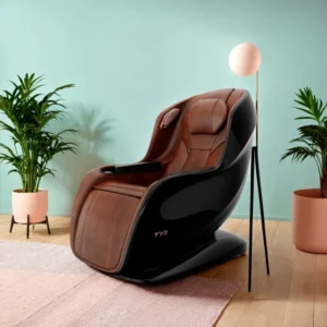 Genuine Leather Muscle Relaxation Full Body Massage Chair Equipment with Heating Therapy for Leg and Lumbar