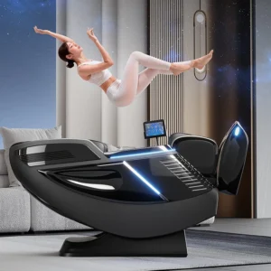 Good Price Luxury Shiatsu SL Track Zero Gravity Full Body Foot SPA Dual Core Massage Chair