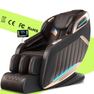 Guangzhou Full Body Massage Chair SL Track 4D Zero Gravity Thai Yoga Relaxation Massage Chair with Head Massage