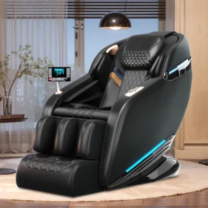 Guoheng 4D Shiatsu Massage Chair Zero Gravity Luxury with Stretch SL Track and Heated Massage