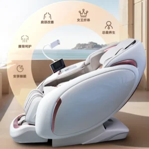 Guoheng Best Factory Manufacturer Price SL Rail 3D 4D Music Deluxe PU Leather Full Body Massage Chair