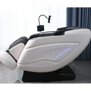 Guoheng Factory 3D 4D Vibration Technology SL Shaped Wating Moives Massage Chair for Body Massager