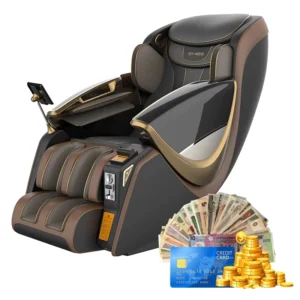 Guoheng High Quality Massage Chair Commercial Full Body SL Track Full Body 4D Zero Gravity Public Vending Massage Chair