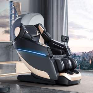 Guoheng Hot Sell Full Body Massage Chair Luxury 4D Zero Gravity Armrest Controller Massage Chair Guoheng SL Track Massage Chair