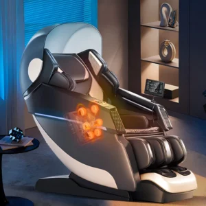 Guoheng Hot Sell Full Body Massage Chair Luxury 4D Zero Gravity Shiatsu Electric Heating SL Track Massage Chair