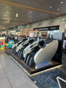 HENGDE Coins Bills QR Cards Operated Vending Massage Chair