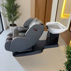 Head Therapy Intelligent Automatic Massage Hair Wash Bed Electric Multifunctional Wash Hairchair for Hairdressing Barber Shop