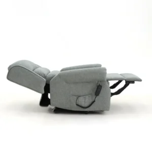 Heat Power Electric Air Leather Microfiber Recliner Lift Massage Chair