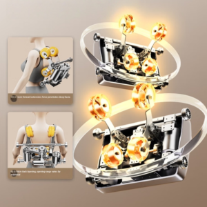 Heated Lumbar Pad Waist Disc Relief Home Massage Chair